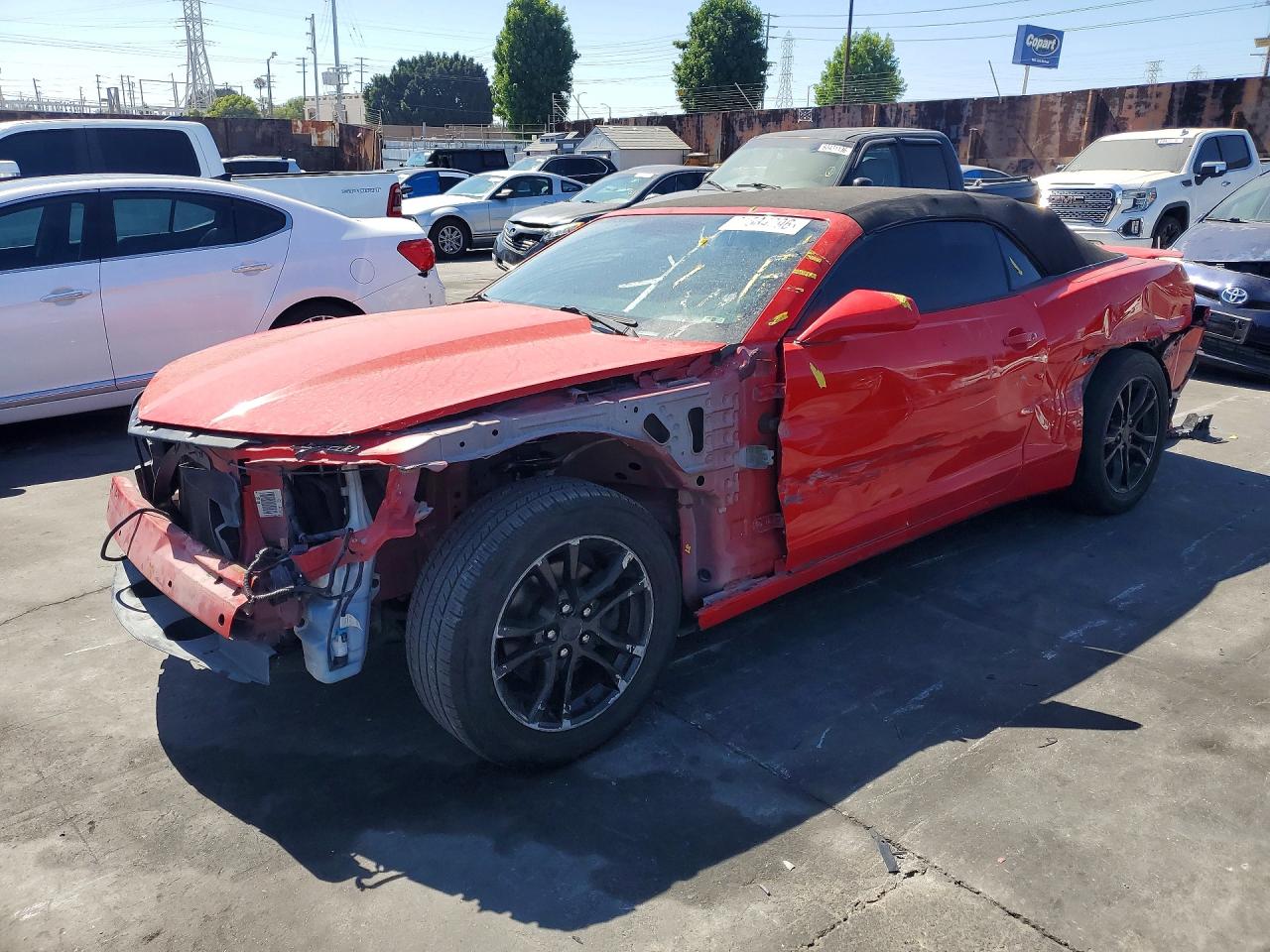 2015 Chevrolet Camaro LT, VIN 2G1FD3D39F9260926 — Front end