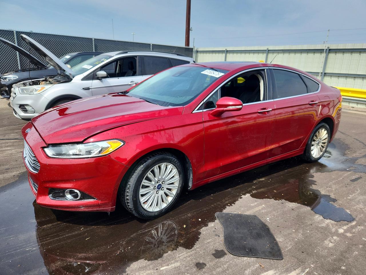 2016 Ford Fusion Titanium, VIN 3FA6P0K9XGR133253 — Roof