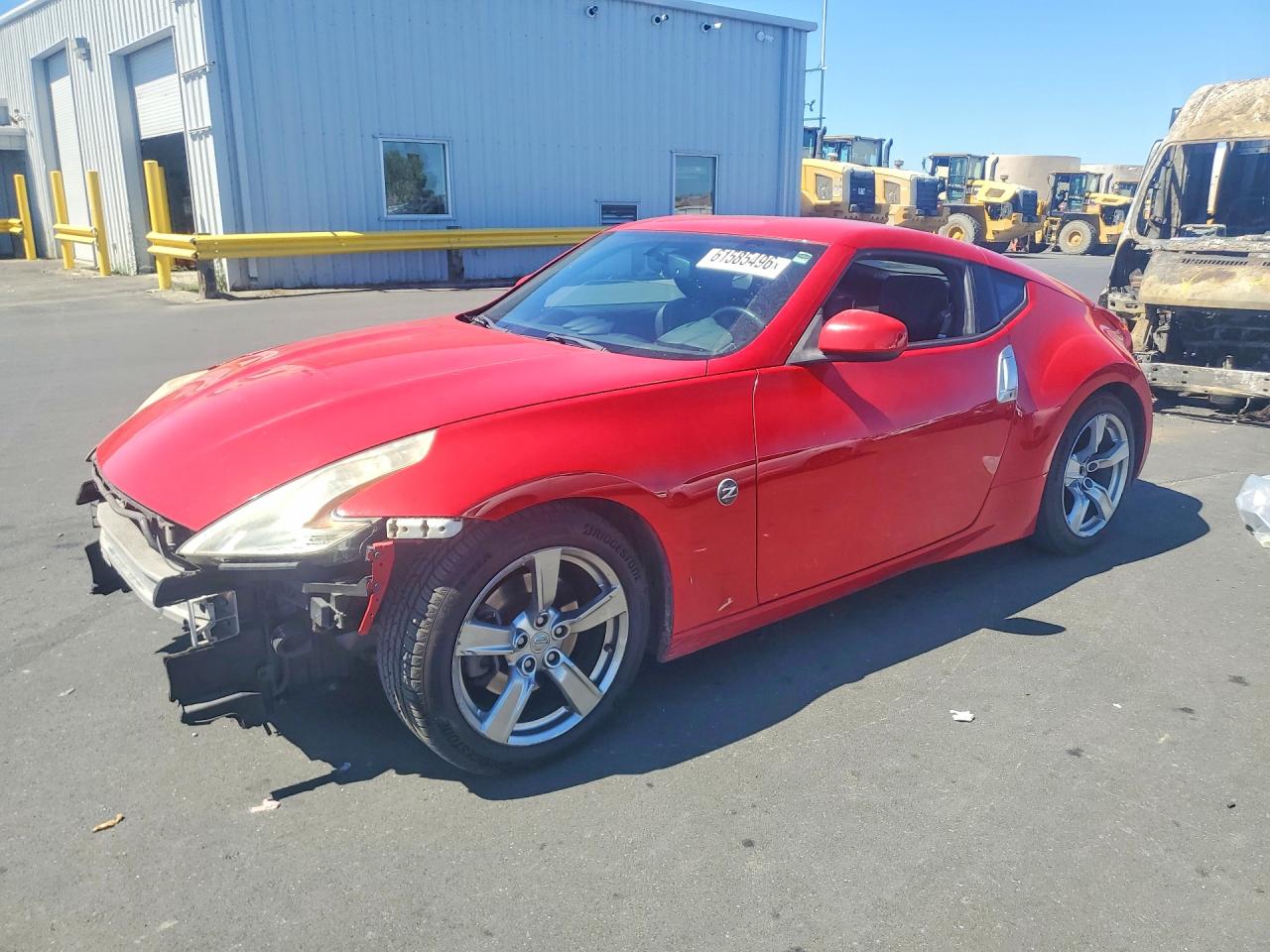 2009 Nissan 370Z Touring, VIN JN1AZ44E09M407106 — Vandalism