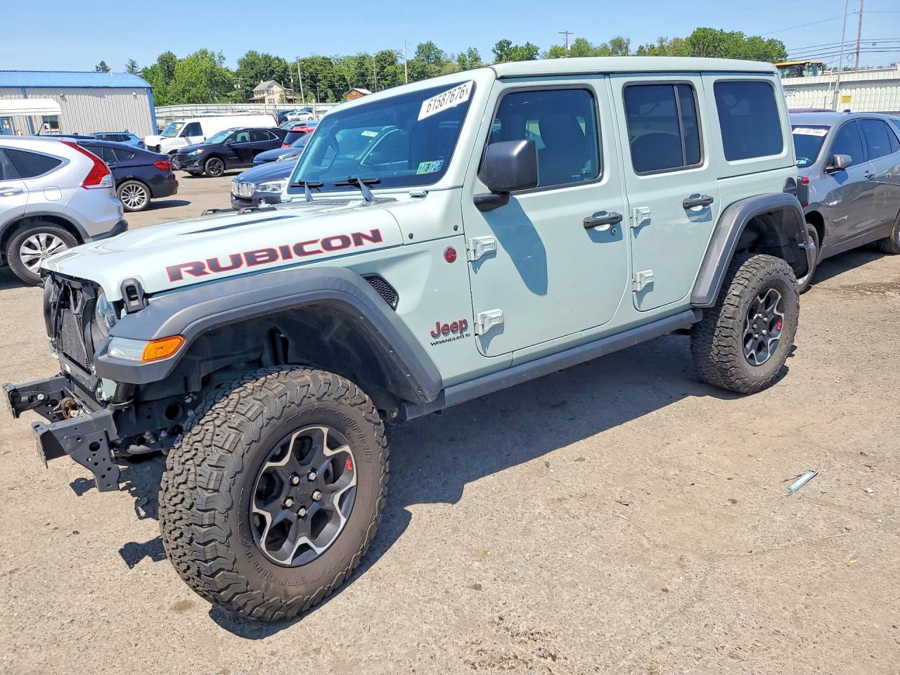 2023 Jeep Wrangler Rubicon, VIN 1C4HJXFG6PW611865 — Front end
