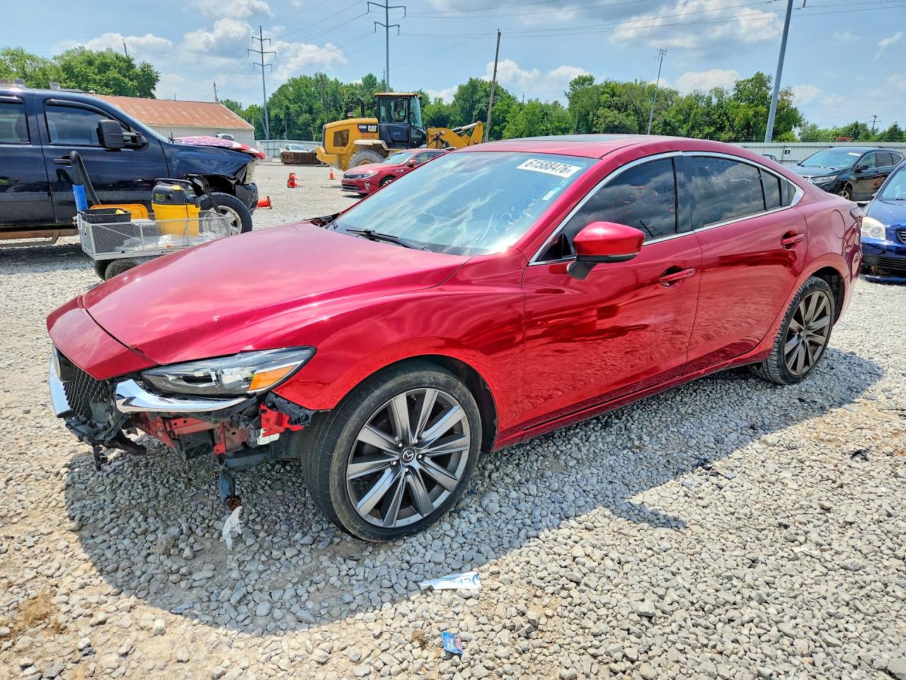 2019 Mazda 6 Touring, VIN JM1GL1VM1K1501063 — Перед