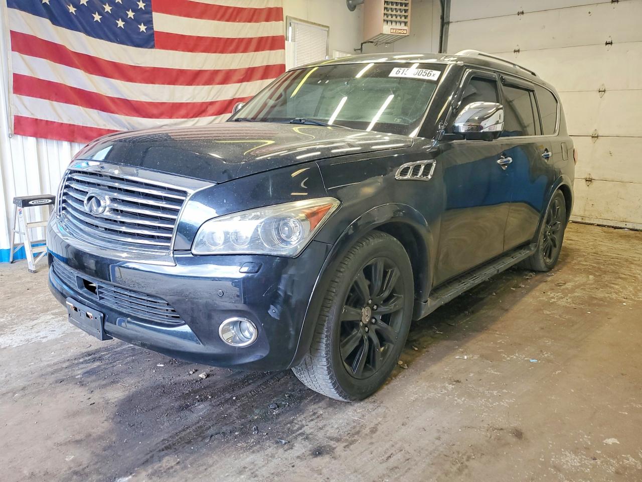 2011 Infiniti QX56 8-passenger, VIN JN8AZ2NC4B9301690 — Minor dents and scratches
