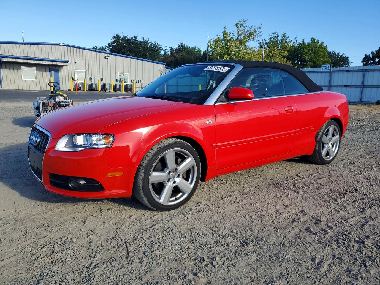 2007 Audi A4, VIN WAUEF48H27K029310 — Зад