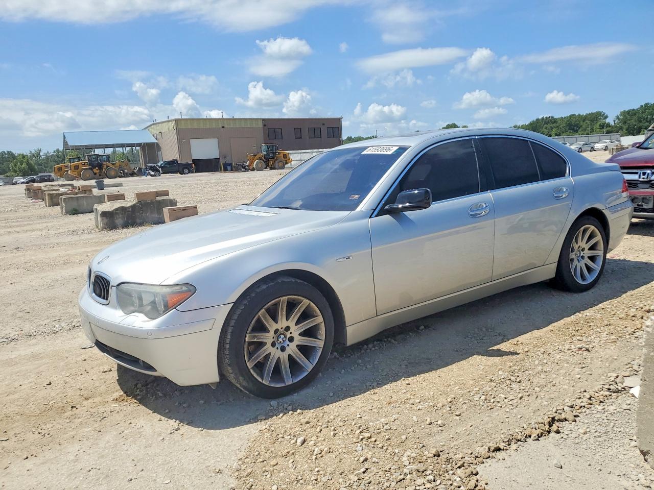2005 BMW 7 Series 745i, VIN WBAGL63565DP75562 — Hail