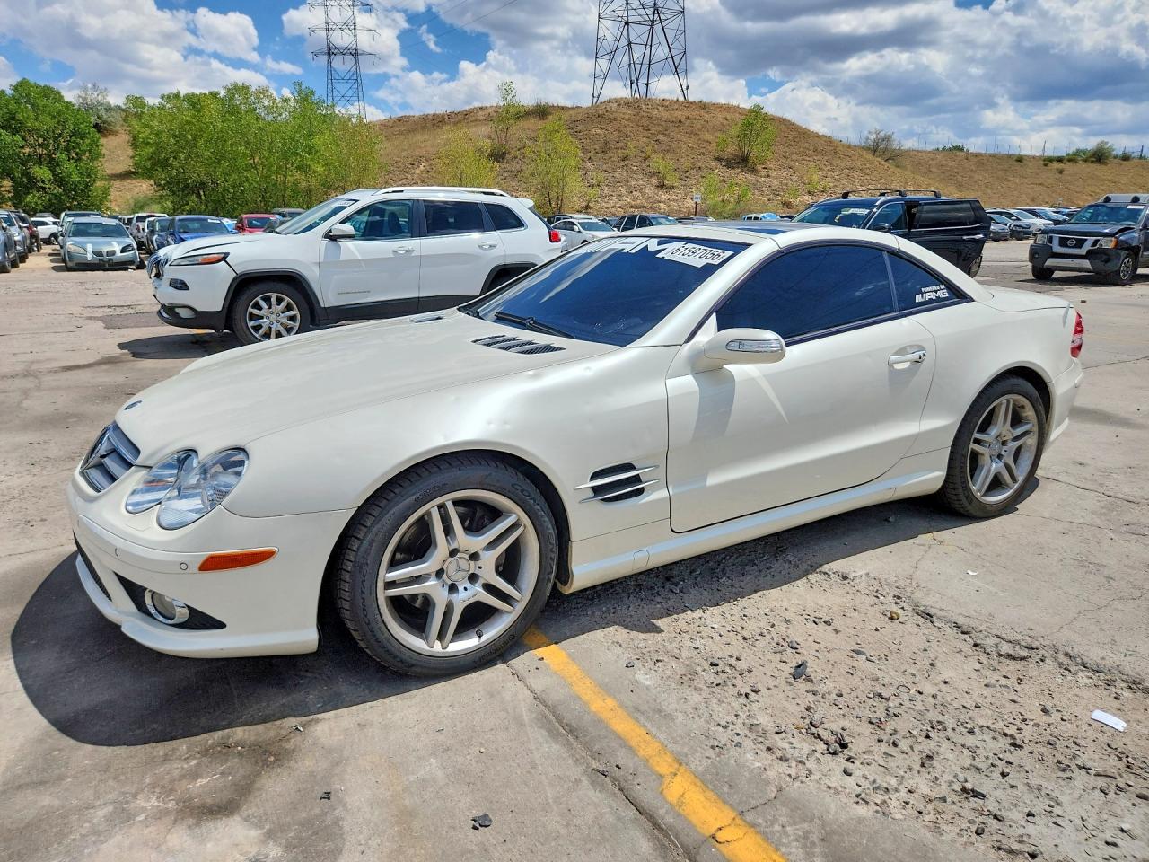 2007 Mercedes-Benz SL 550, VIN WDBSK71F67F134967 — Hail