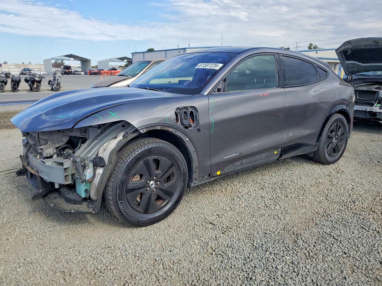 2021 Ford Mustang Mach-E California Route 1, VIN 3FMTK2R75MMA10394 — Front end
