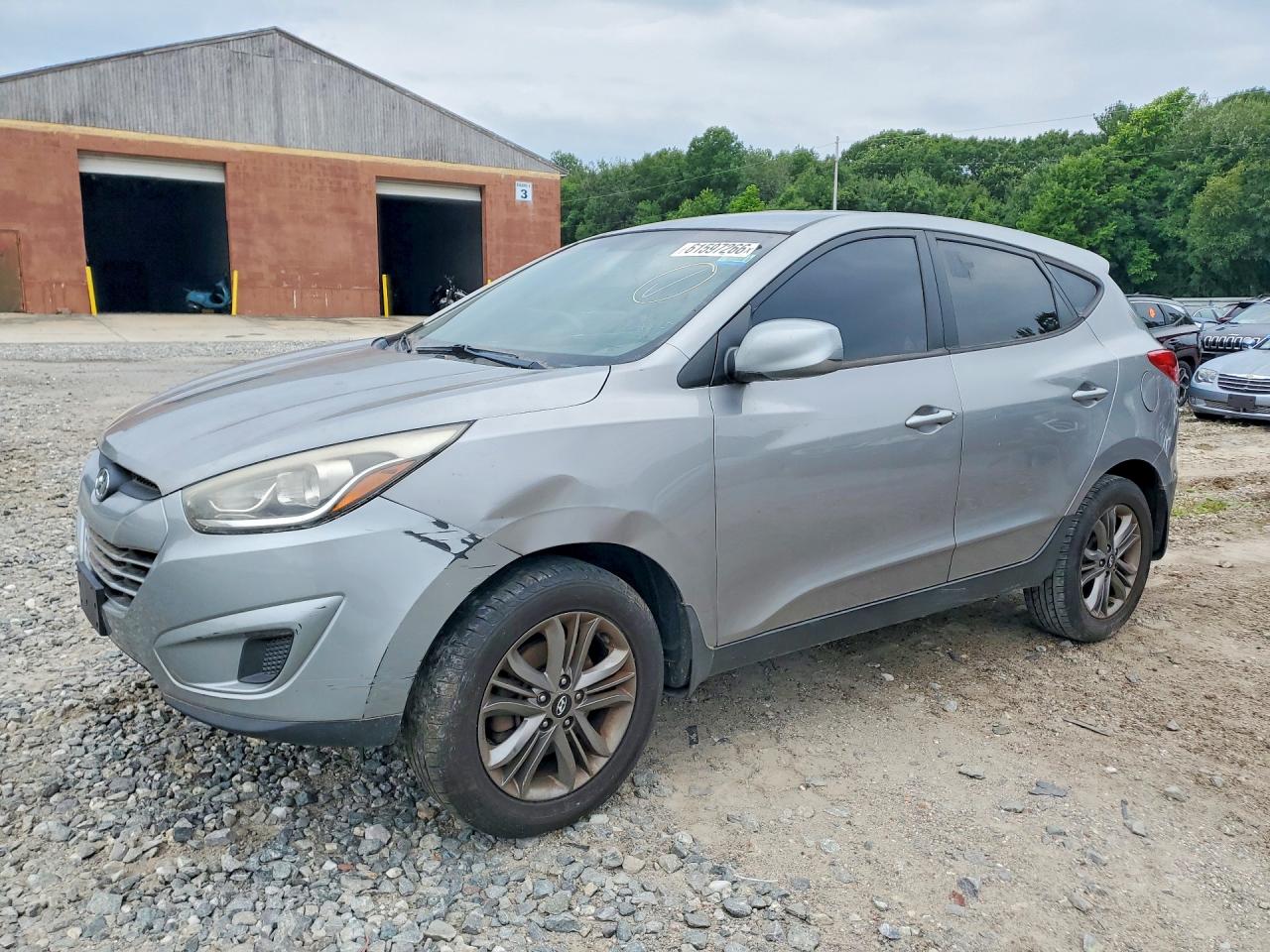 2014 Hyundai Tucson GLS, VIN KM8JT3AF0EU872884 — Перед