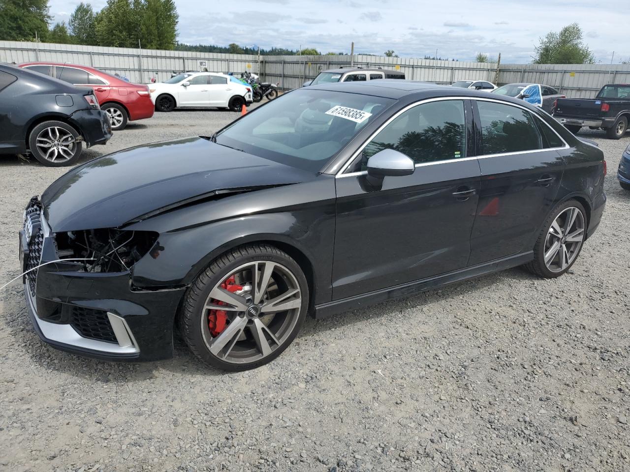 2017 Audi RS 3, VIN WUABWGFF1H1900507 — Front end