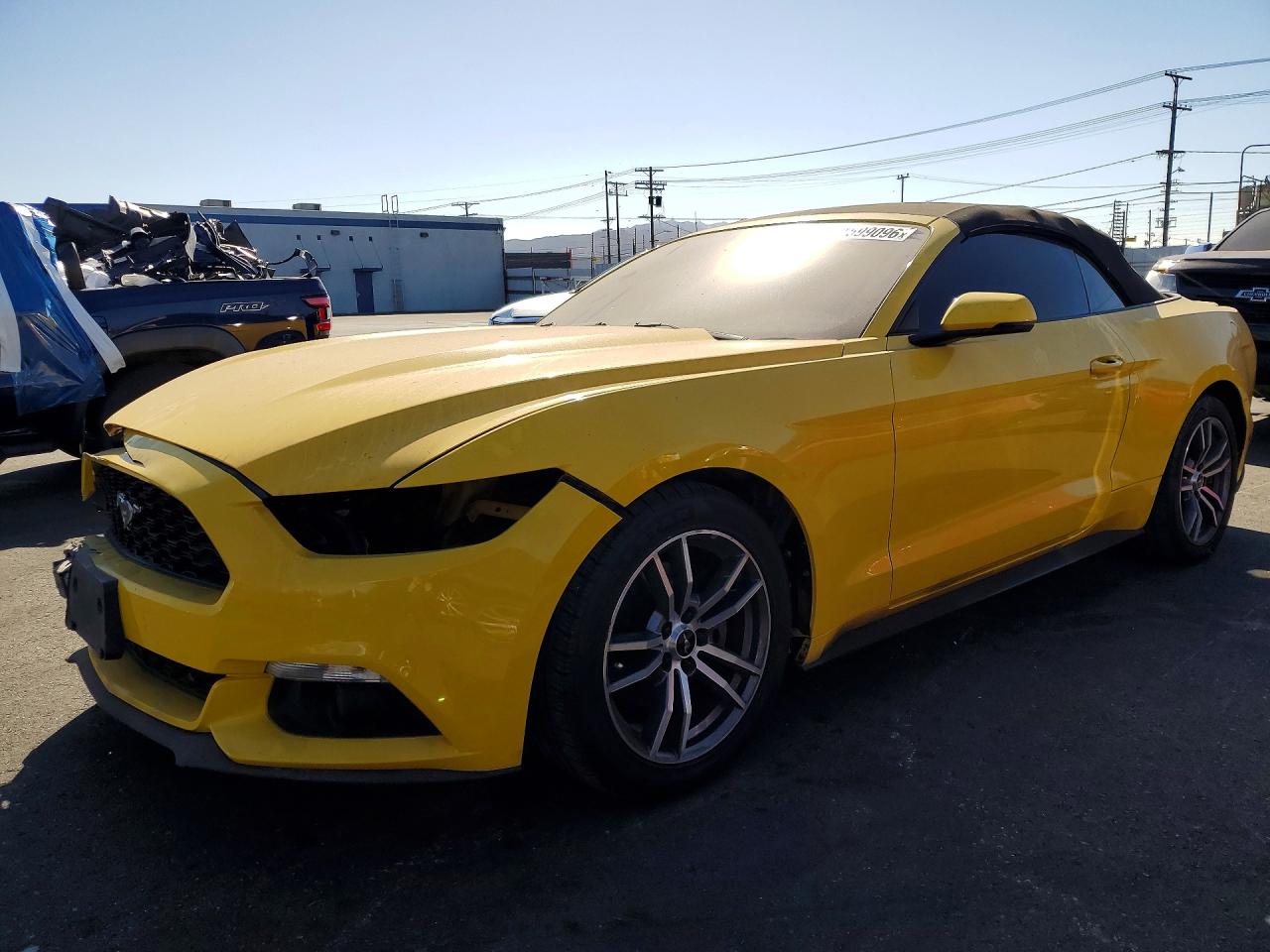 2016 Ford Mustang EcoBoost Premium, VIN 1FATP8UH9G5299868 — Front end