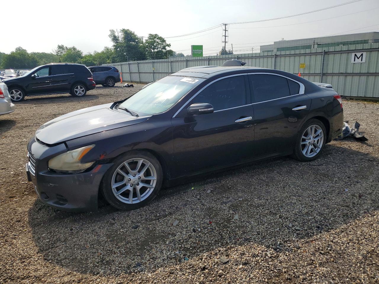 2012 Nissan Maxima SV, VIN 1N4AA5AP1BC836885 — Перед