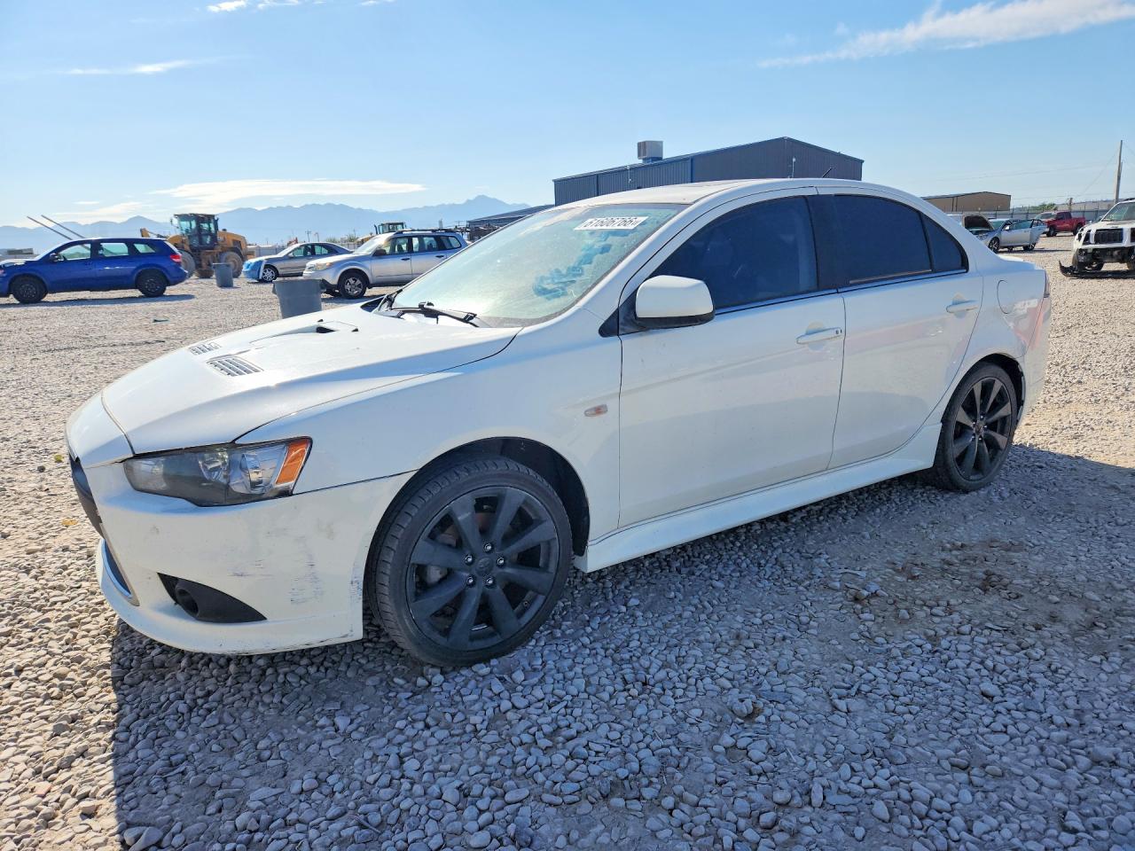 2013 Mitsubishi Lancer Ralliart, VIN JA32V6FV6DU007872 — Minor dents and scratches