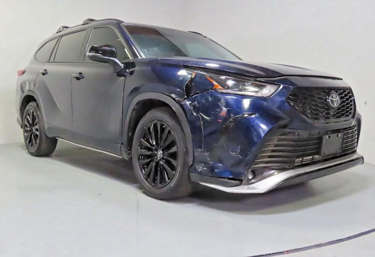 2024 Toyota Highlander XLE, VIN 5TDKDRBH1RS557062 — All over