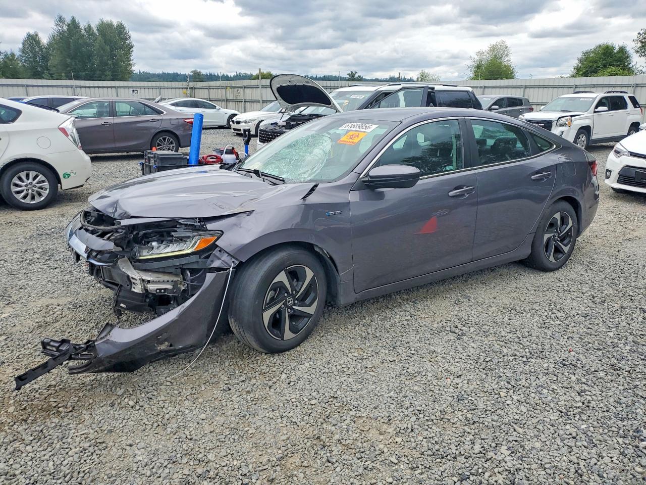 2021 Honda Insight EX, VIN 19XZE4F56ME000603 — Front end