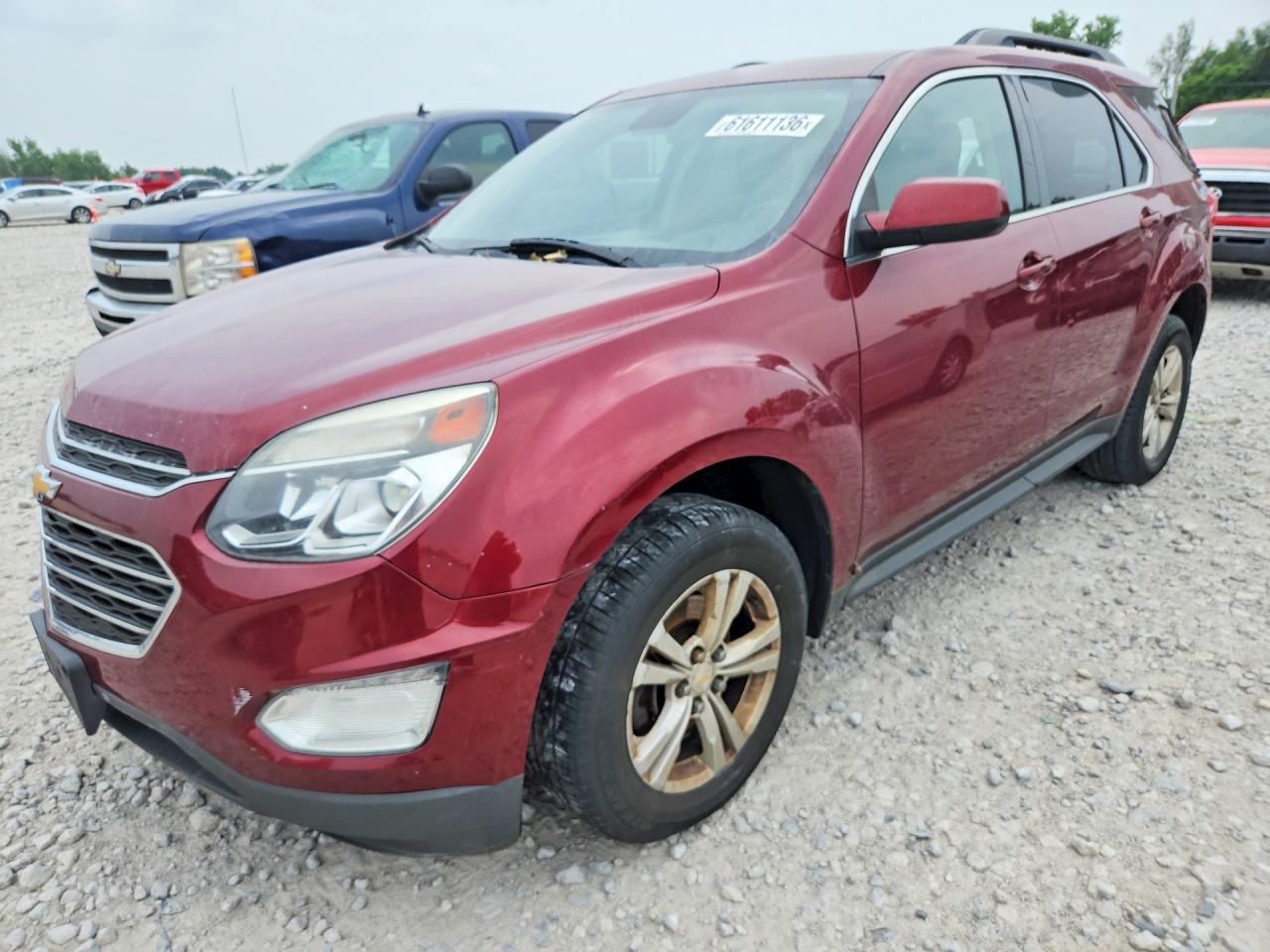 2016 Chevrolet Equinox LT, VIN 2GNFLFEK2G6353640 — Зад
