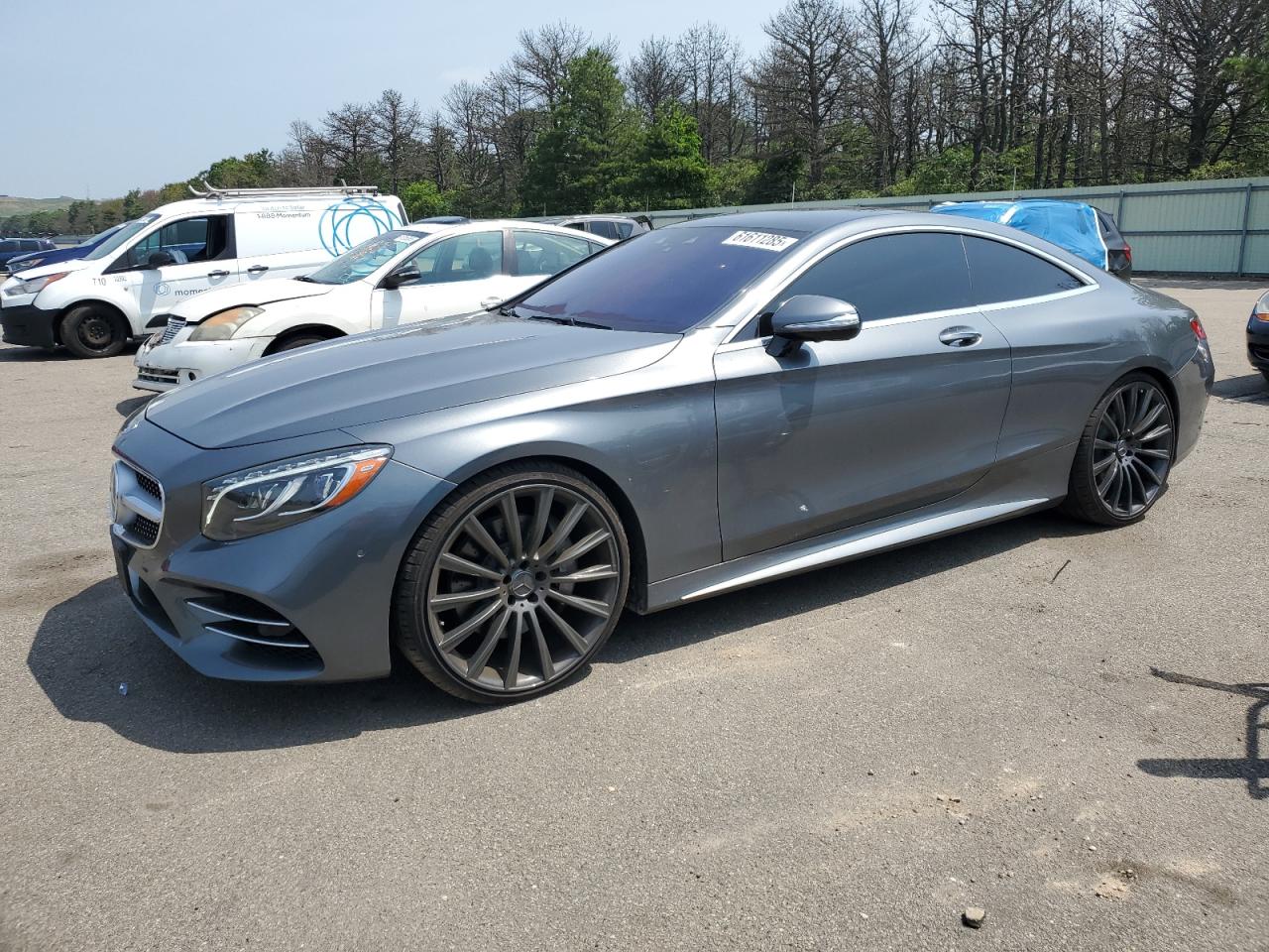 2019 Mercedes-Benz S 560, VIN WDDXJ8GB4KA039405 — Rear end