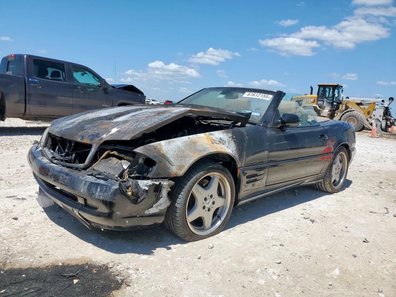 2002 Mercedes-Benz SL 500, VIN WDBFA68F72F200973 — Engine fire