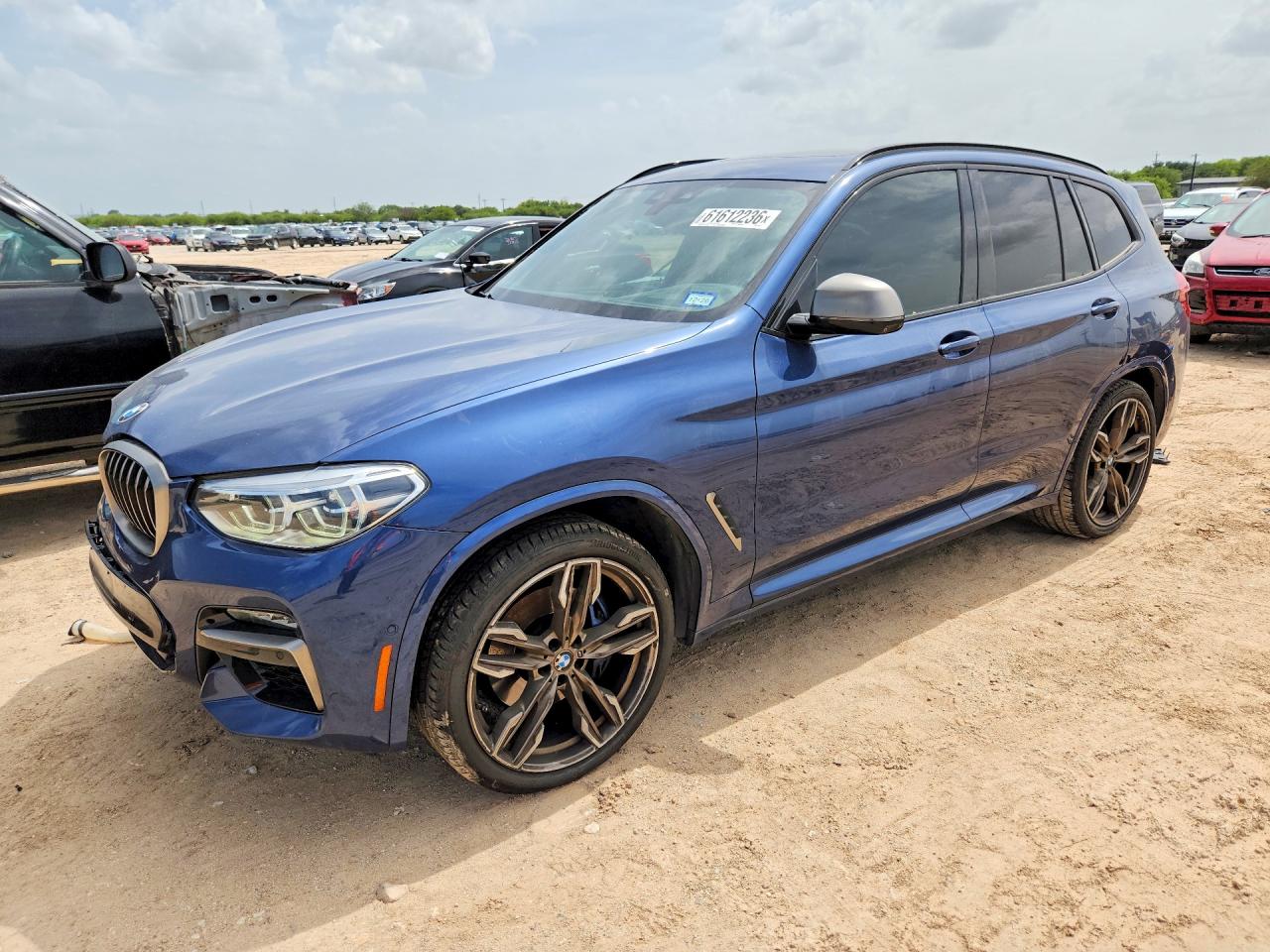 2020 BMW X3 M40i, VIN 5UXTY9C04L9D22535 — Front end