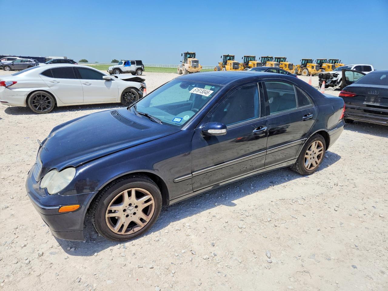 2003 Mercedes-Benz C 240, VIN WDBRF61J73A410131 — Front end