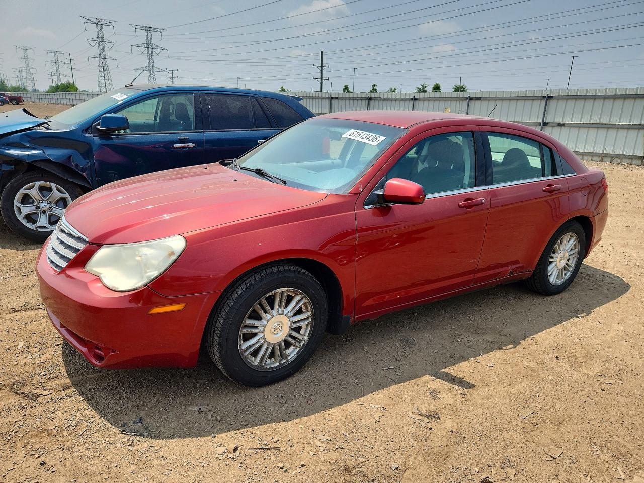 2007 Chrysler Sebring Touring, VIN 1C3LC56K17N543076 — Normal wear