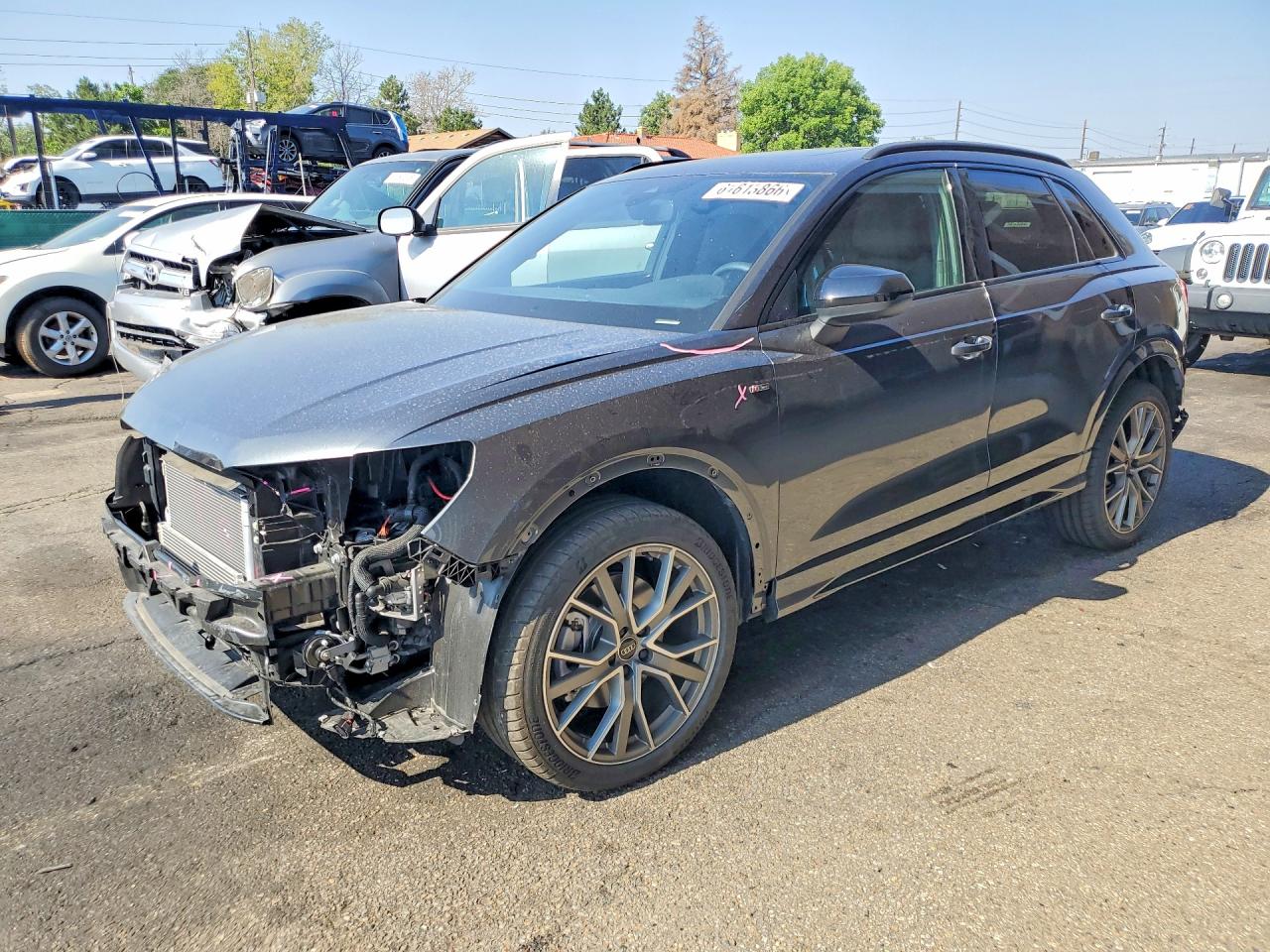 2025 Audi Q3 S line Premium Plus, VIN WA1EECF32S1082542 — Rear end