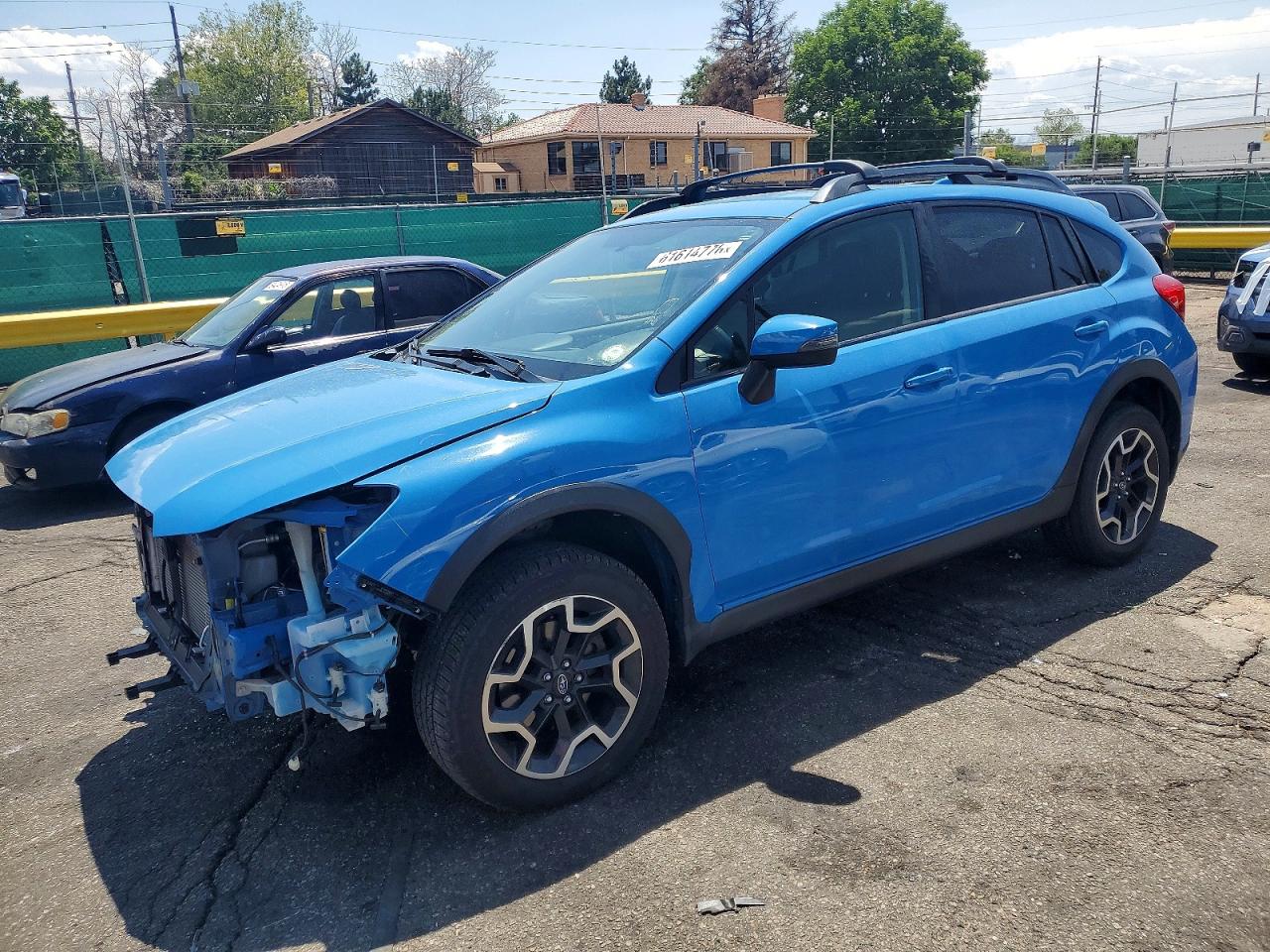 2017 Subaru Crosstrek Limited, VIN JF2GPAKCXHH259343 — Перед