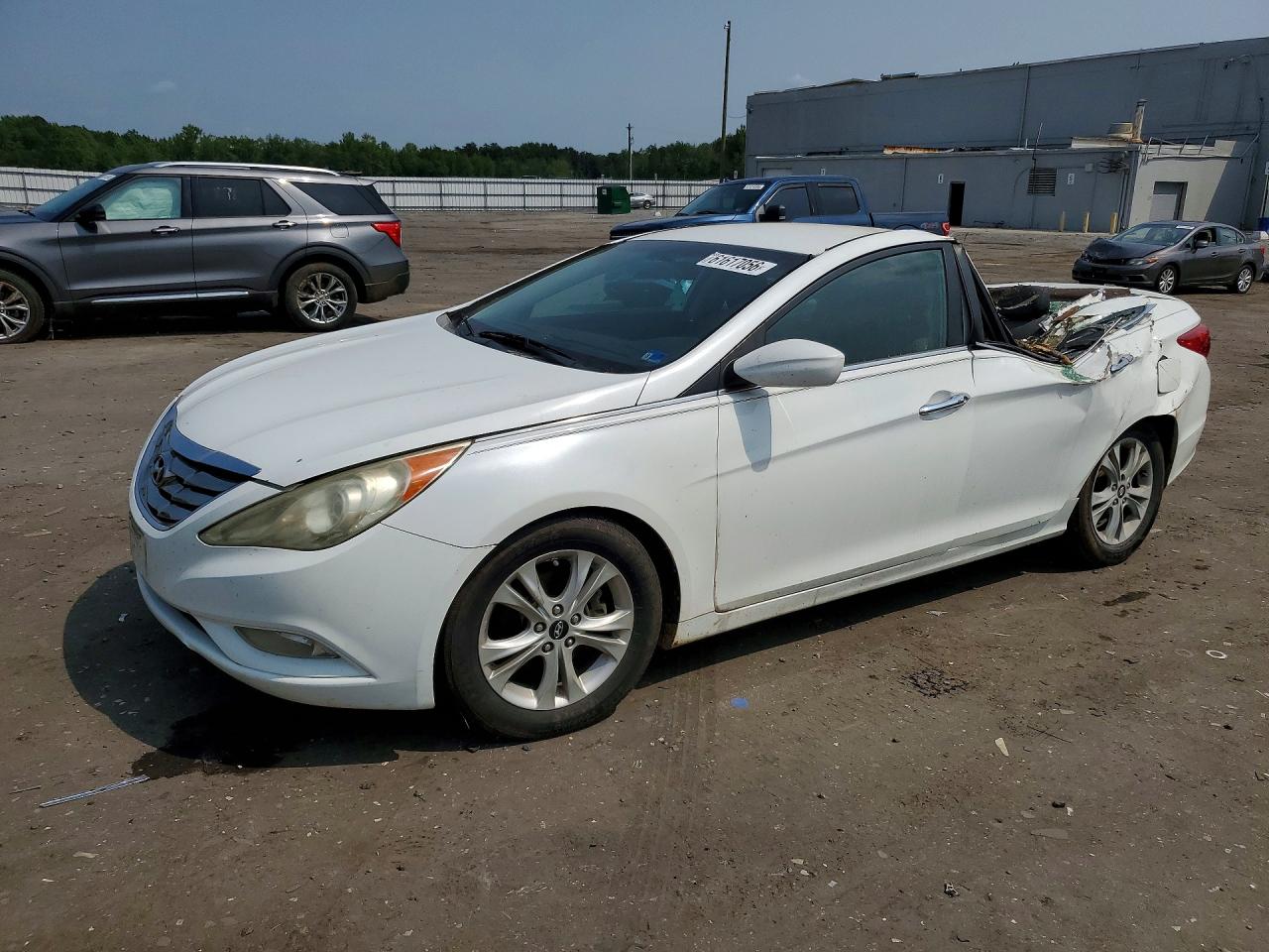 2011 Hyundai Sonata SE, VIN 5NPEC4AC4BH115011 — Крыша