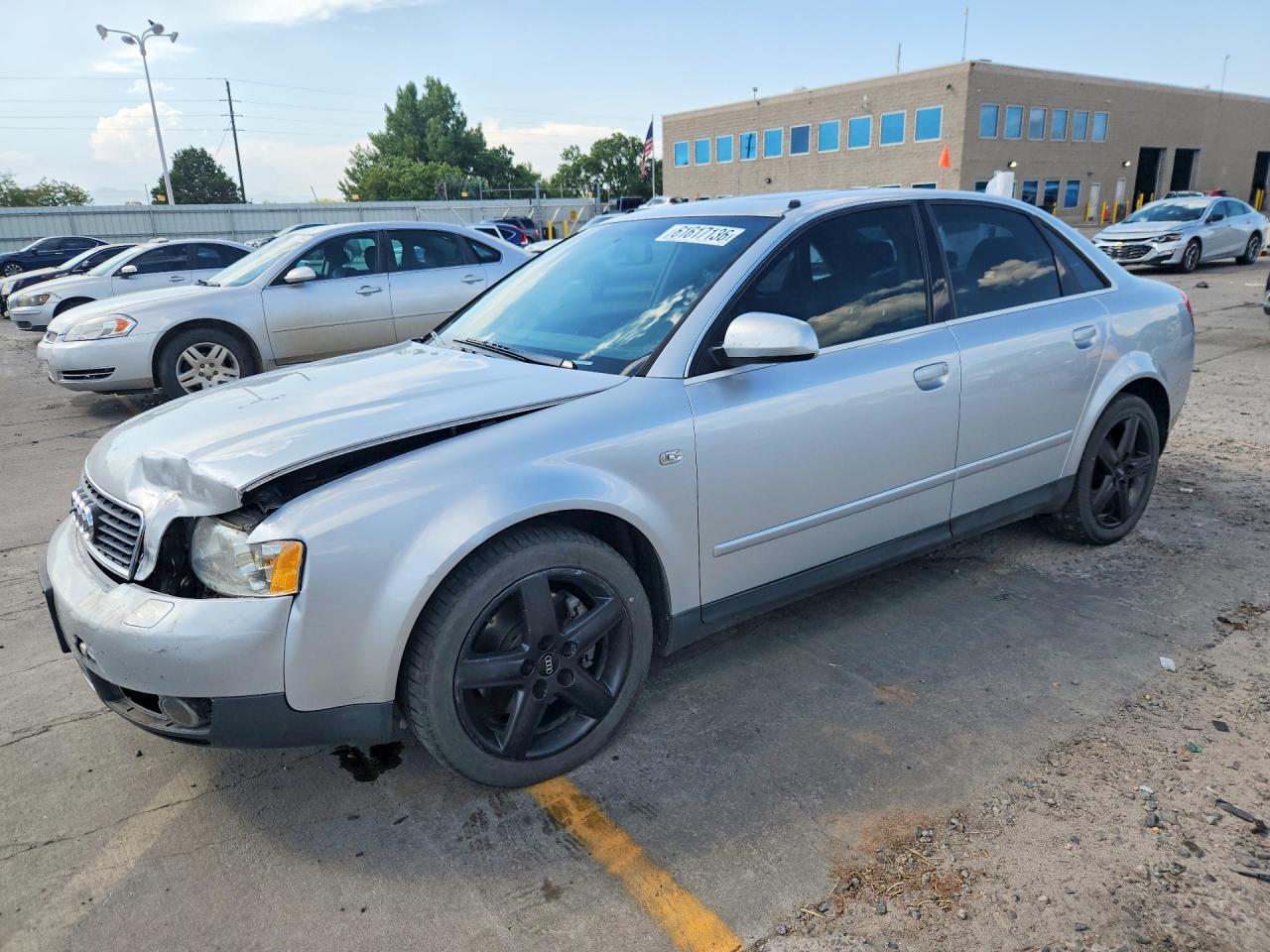 2003 Audi A4 3.0L, VIN WAULT68E83A390137 — Перед