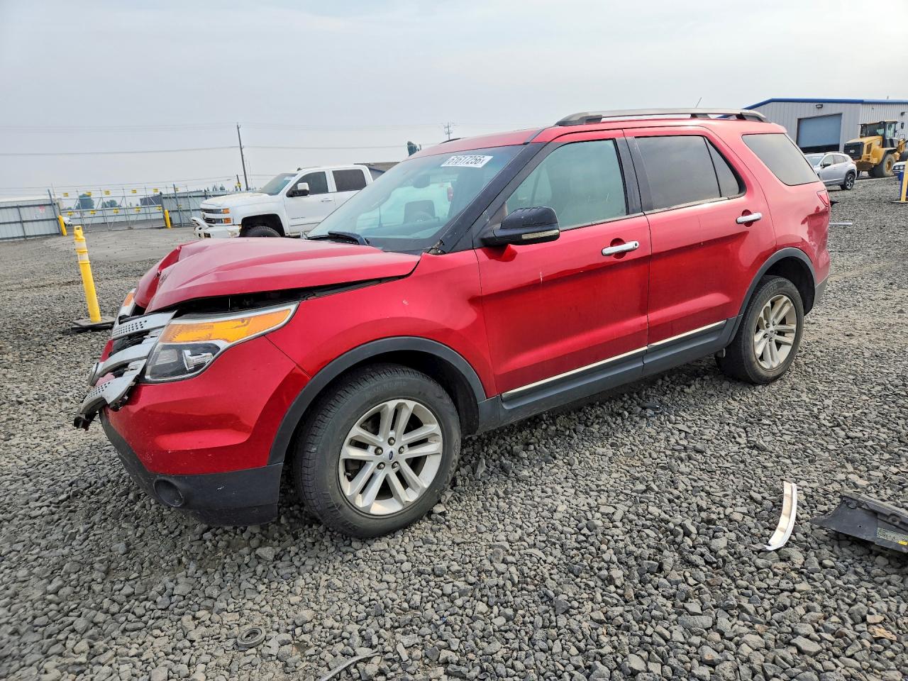 2012 Ford Explorer XLT, VIN 1FMHK8D8XCGA96738 — Front end
