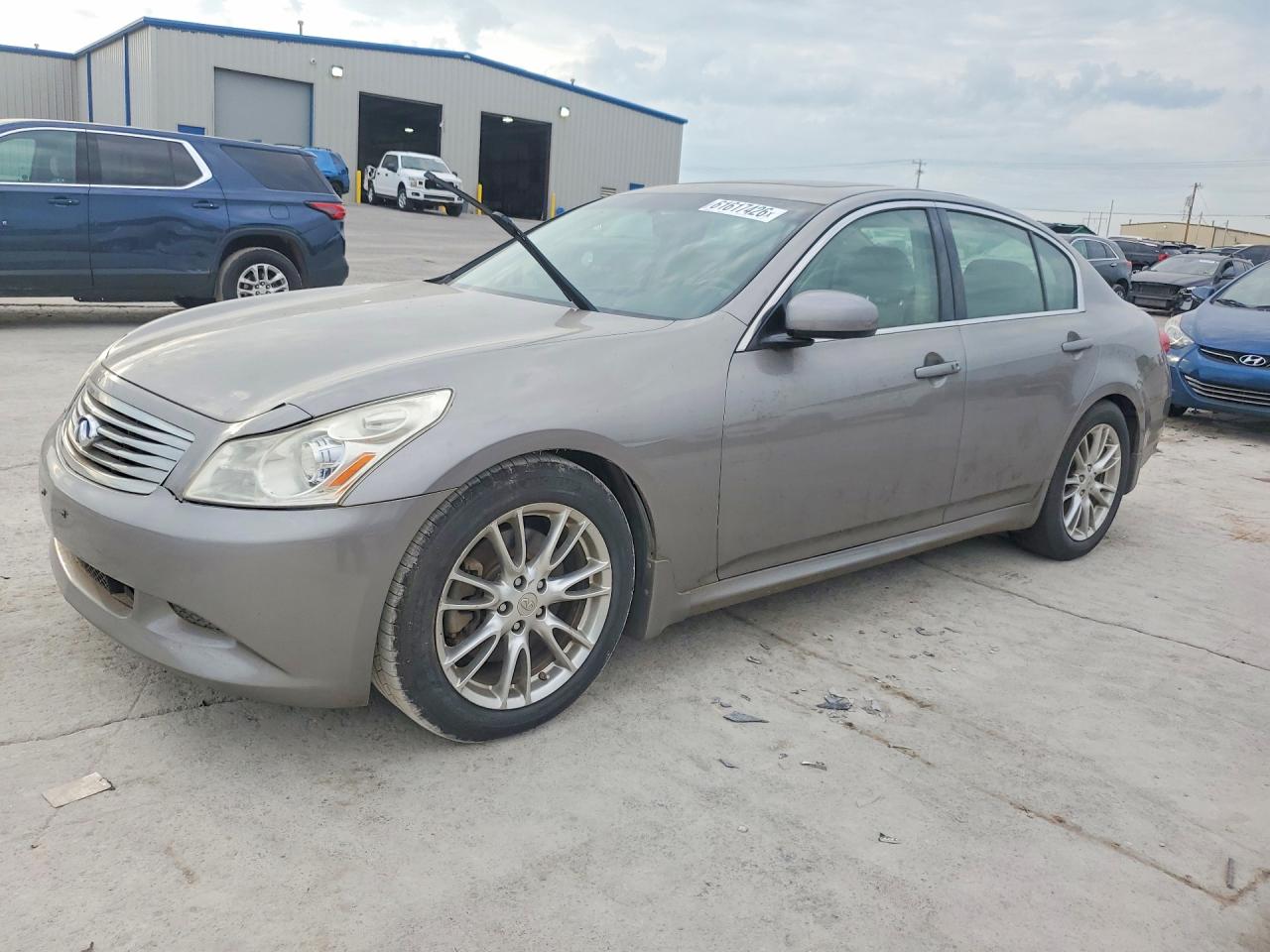 2007 Infiniti G35 Journey, VIN JNKBV61E77M721179 — Вода / потоп