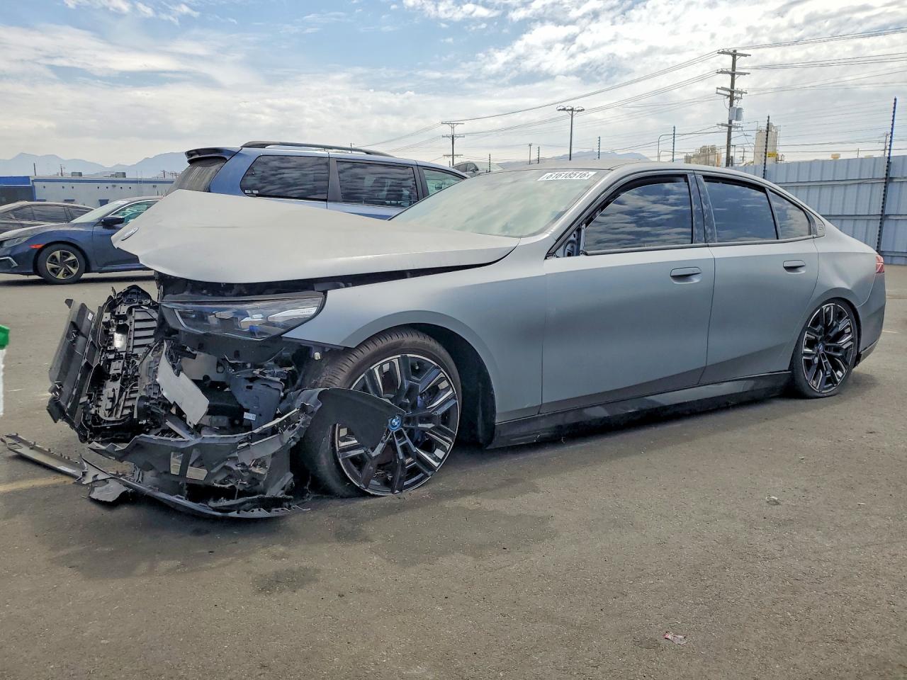 2024 BMW i5 M60, VIN WBY43FK02RCR58592 — Front end