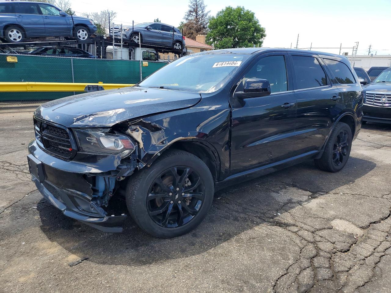 2019 Dodge Durango SXT Plus, VIN 1C4RDJAG9KC651285 — Hail