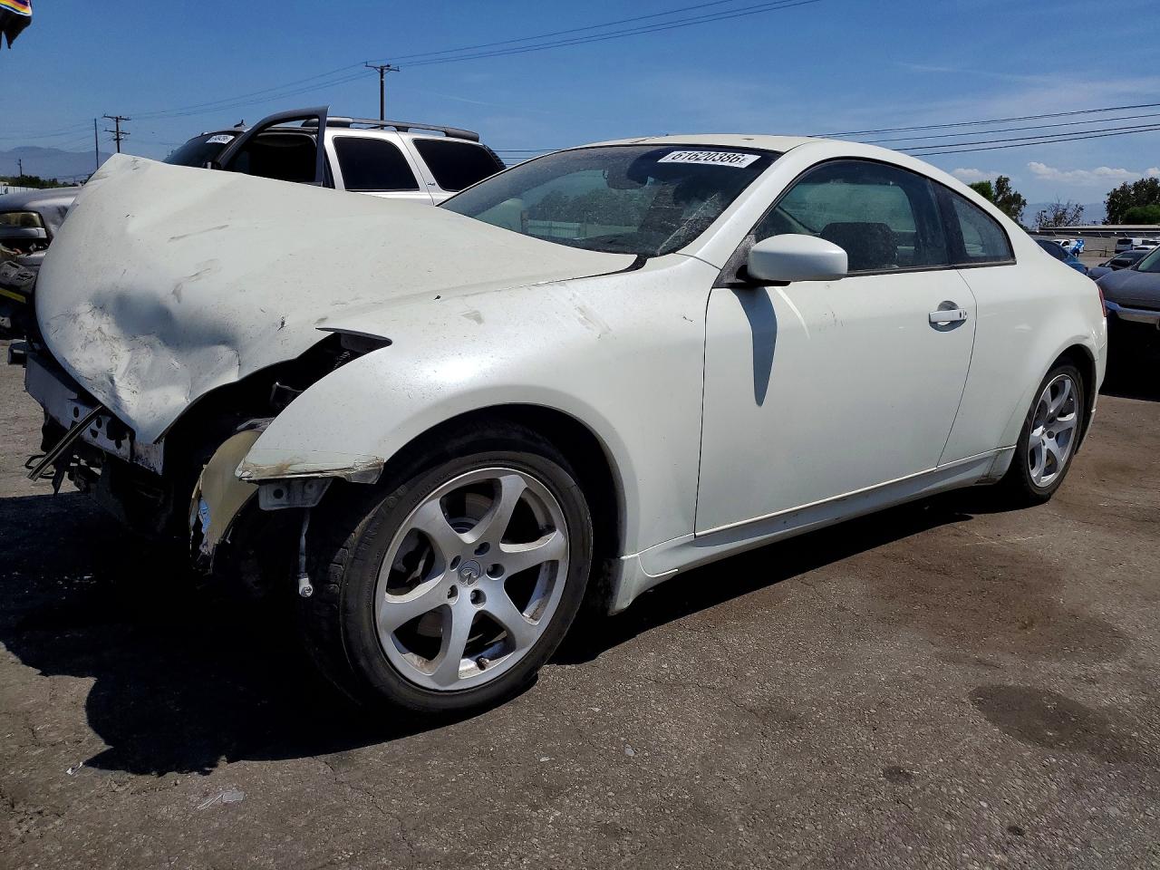 2007 Infiniti G35, VIN JNKCV54E47M904792 — Front end