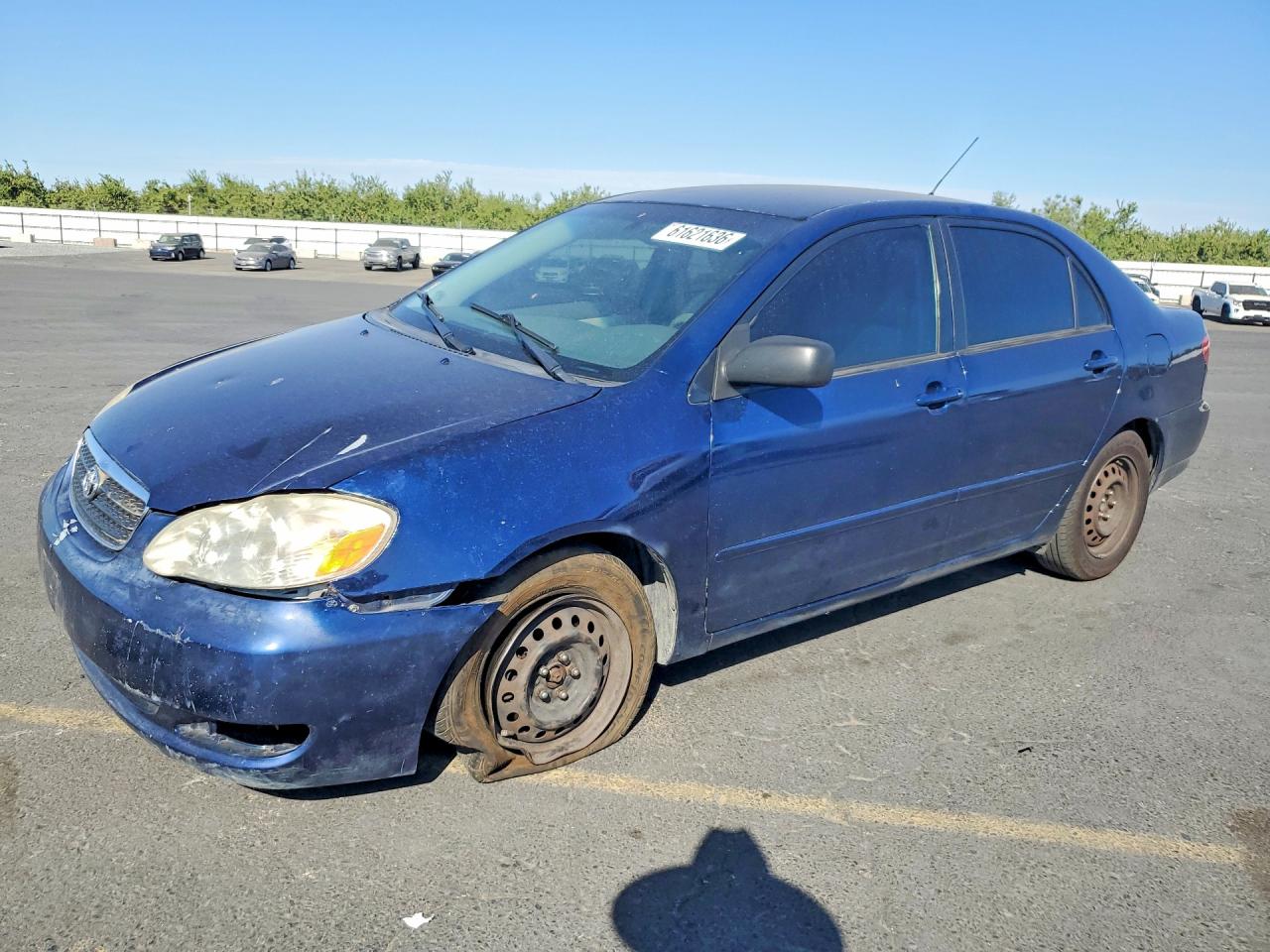 2008 Toyota Corolla LE, VIN 1NXBR32E18Z003871 — Front end