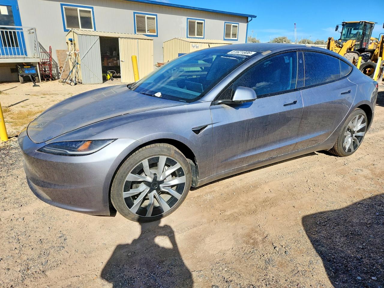2025 Tesla Model 3 Long Range, VIN 5YJ3E1EB0SF996757 — Water / flood