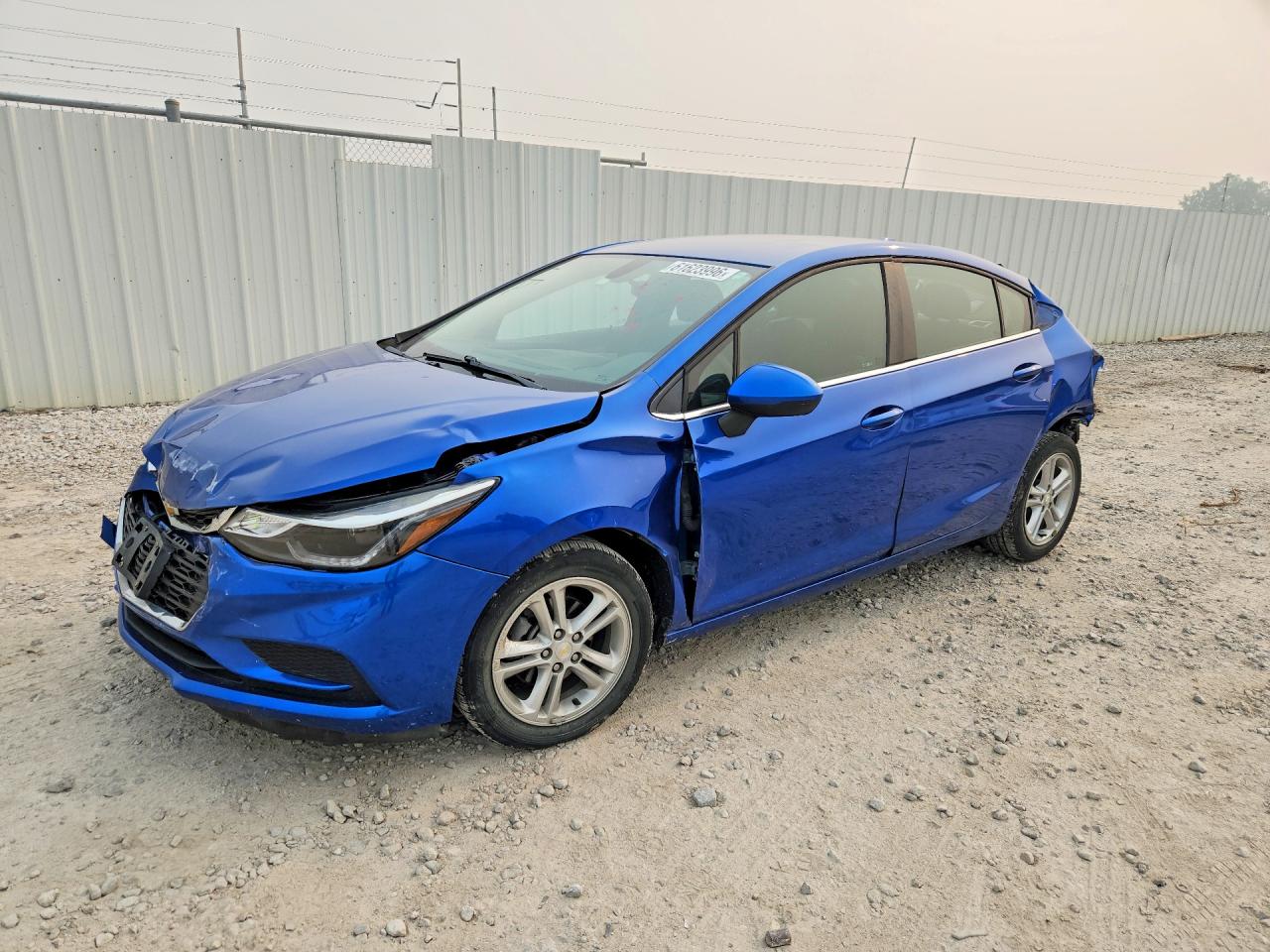2018 Chevrolet Cruze LT, VIN 1G1BE5SM1J7200474 — Зад