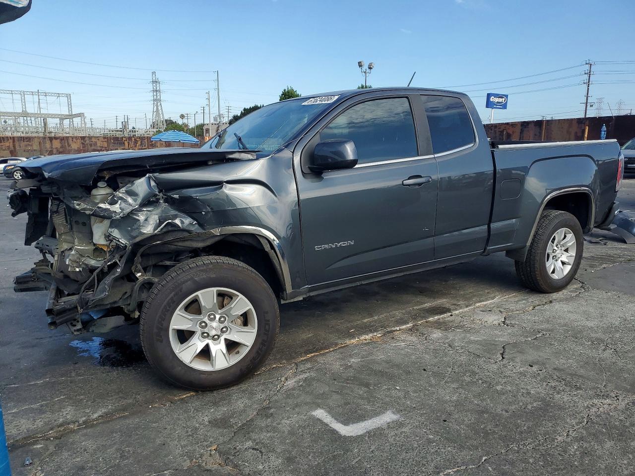 2017 GMC Canyon 2WD Elevation, VIN 1GTH5CEA4H1183559 — Front end
