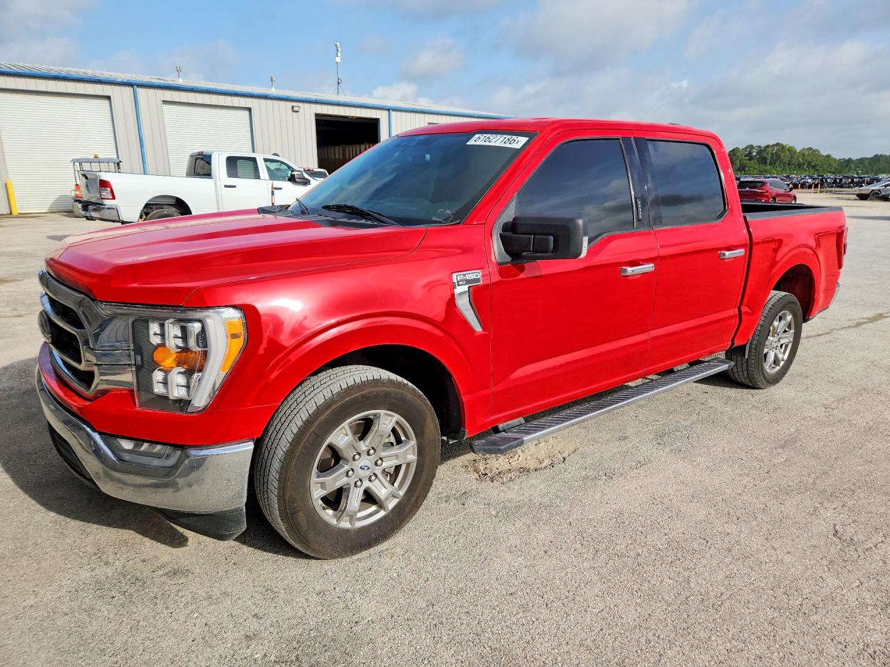 2021 Ford F-150 XLT, VIN 1FTEW1C54MKE38631 — Prior damage history