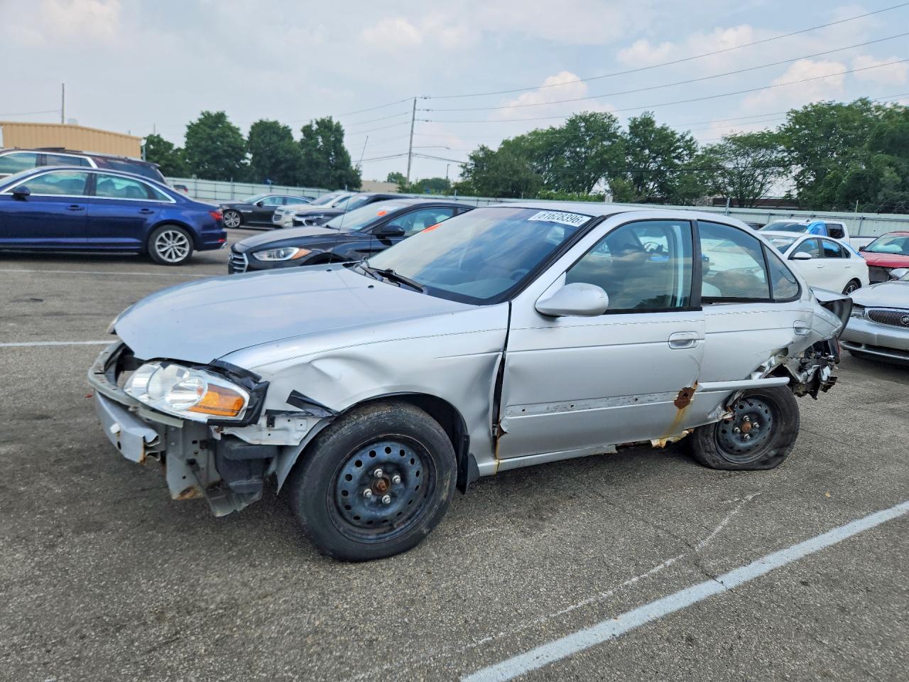 2005 Nissan Sentra S, VIN 3N1CB51D75L533143 — По всему кузову