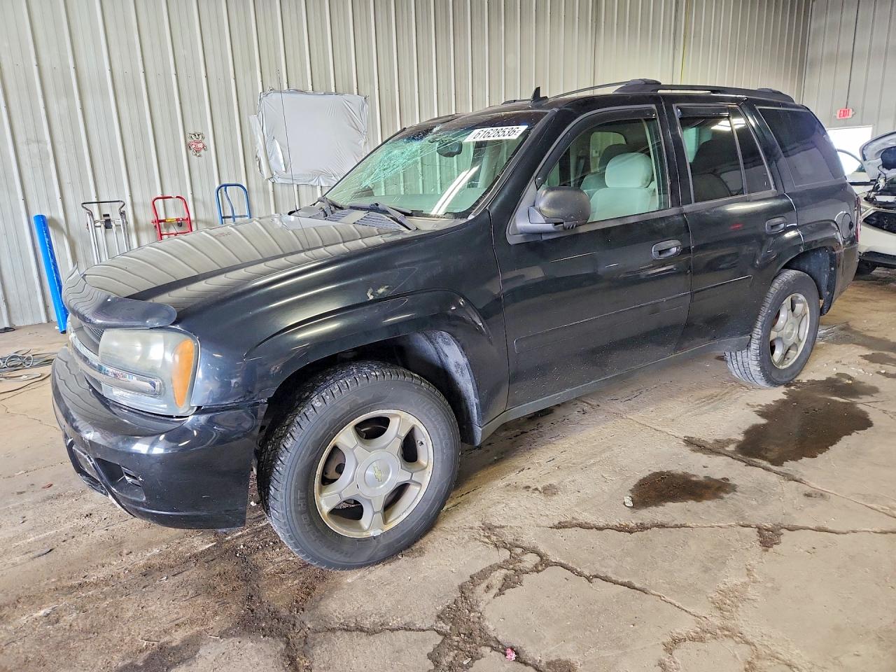 2007 Chevrolet TrailBlazer LS, VIN 1GNDT13S372194024 — Roof