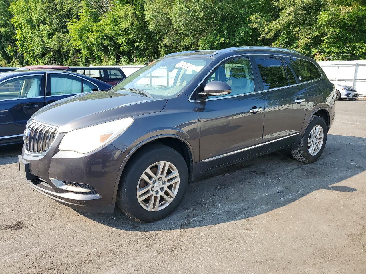 2014 Buick Enclave Convenience, VIN 5GAKRAKD4EJ233709 — Мелкие вмятины и царапины