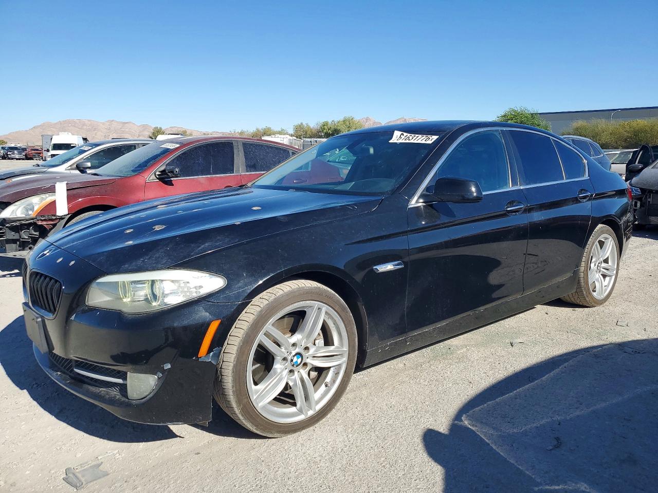 2013 BMW 5 Series 535i, VIN WBAFR7C52DC821991 — Зад
