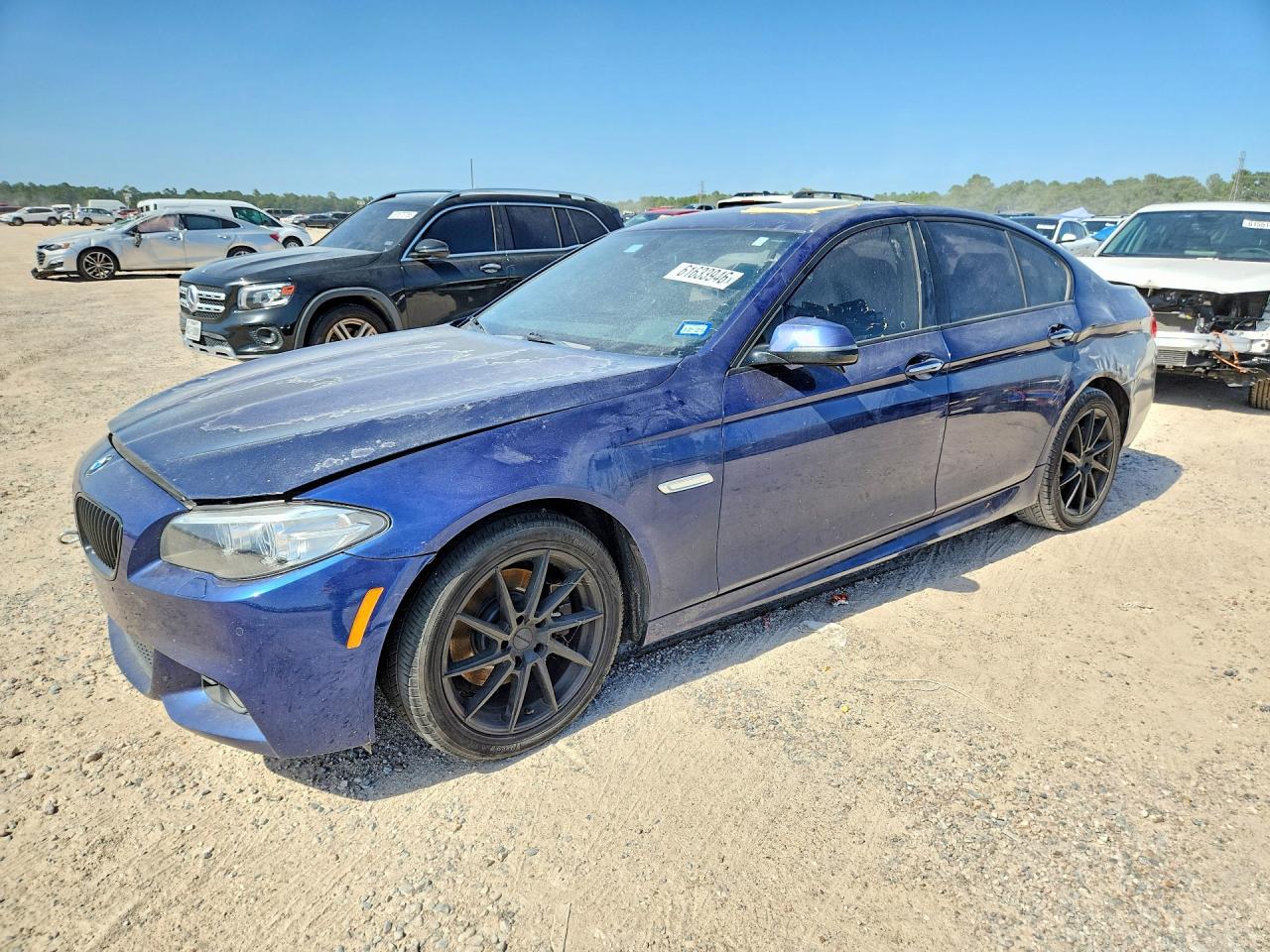 2016 BMW 5 Series 528i, VIN WBA5A5C58GG351289 — Front end