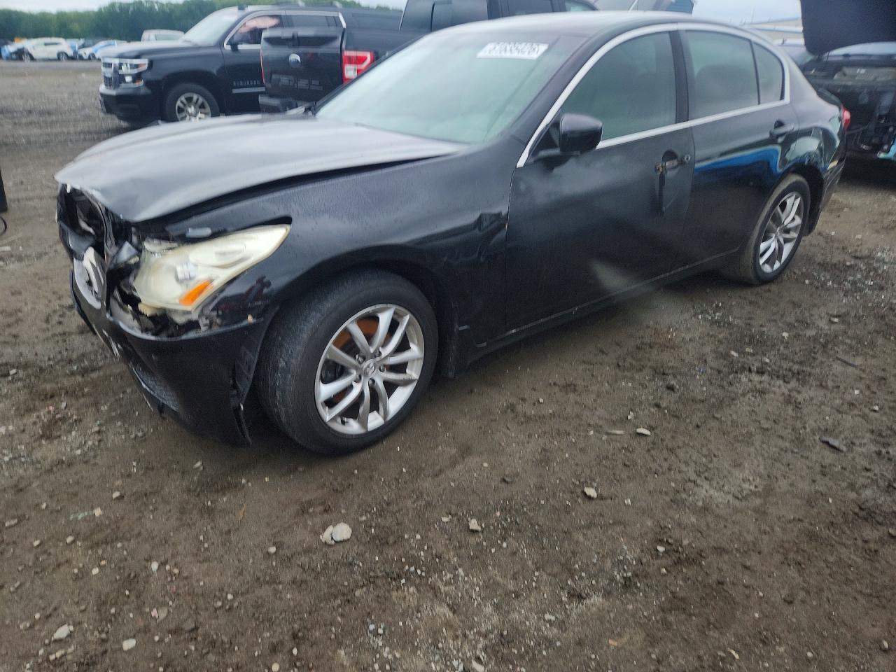2009 Infiniti G37 x, VIN JNKCV61F49M357156 — Front end