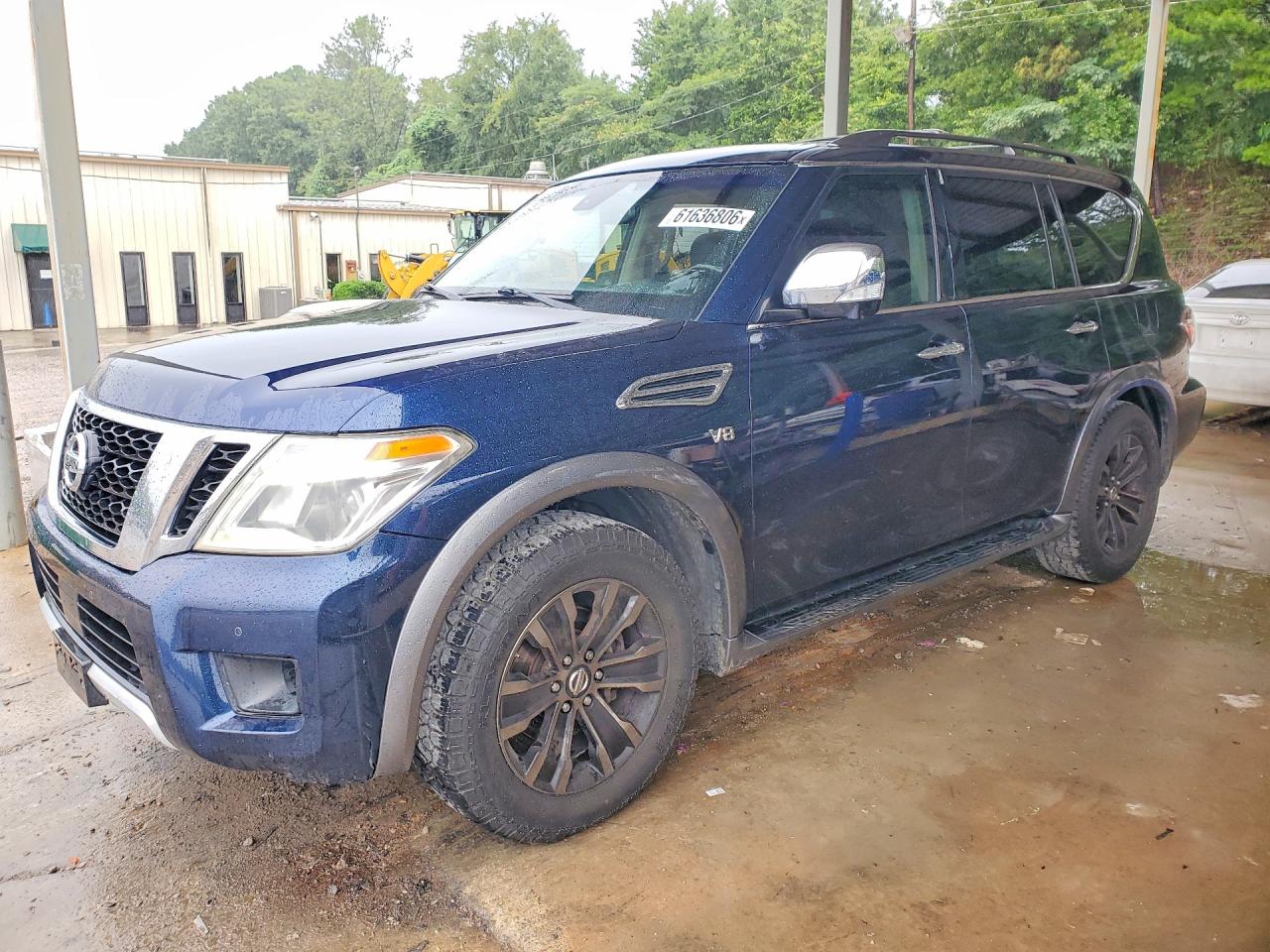 2017 Nissan Armada Platinum, VIN JN8AY2NE0H9706202 — Minor dents and scratches