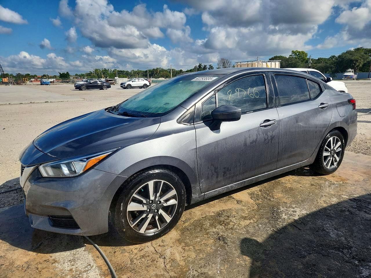 2021 Nissan Versa SV, VIN 3N1CN8EV0ML819572 — Water / flood