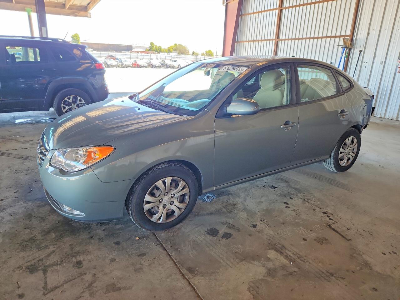 2010 Hyundai Elantra GLS, VIN KMHDU4AD5AU074518 — Rear end