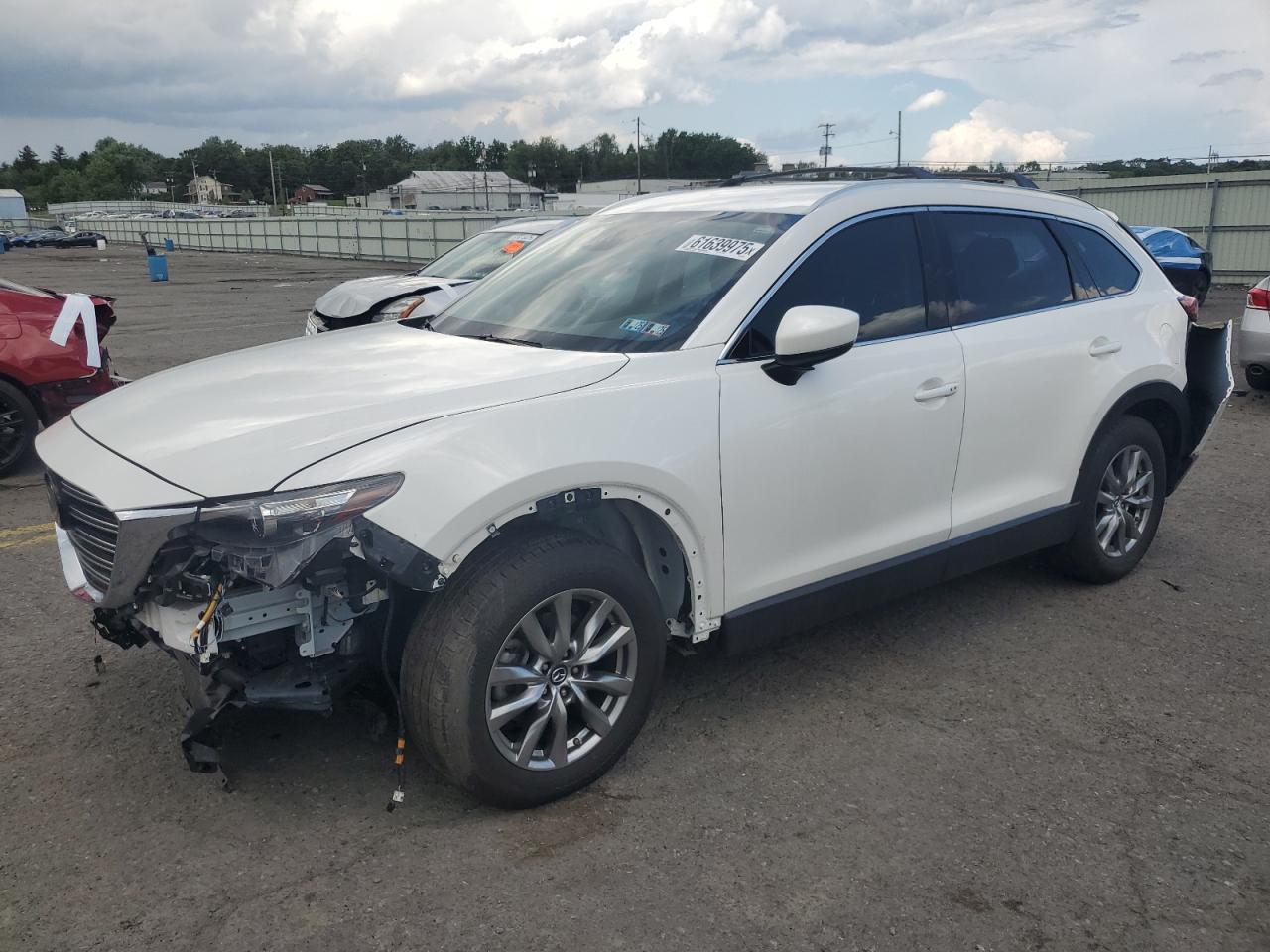 2019 Mazda CX-9 Touring, VIN JM3TCBCY9K0309882 — Rear end