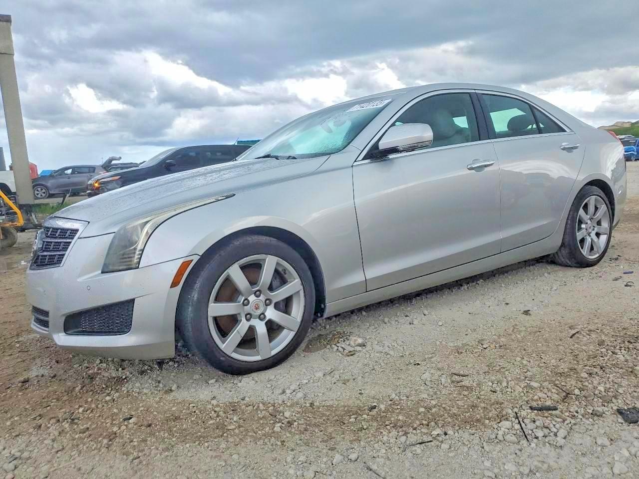 2014 Cadillac ATS Luxury RWD, VIN 1G6AB5RA7E0127068 — Water / flood