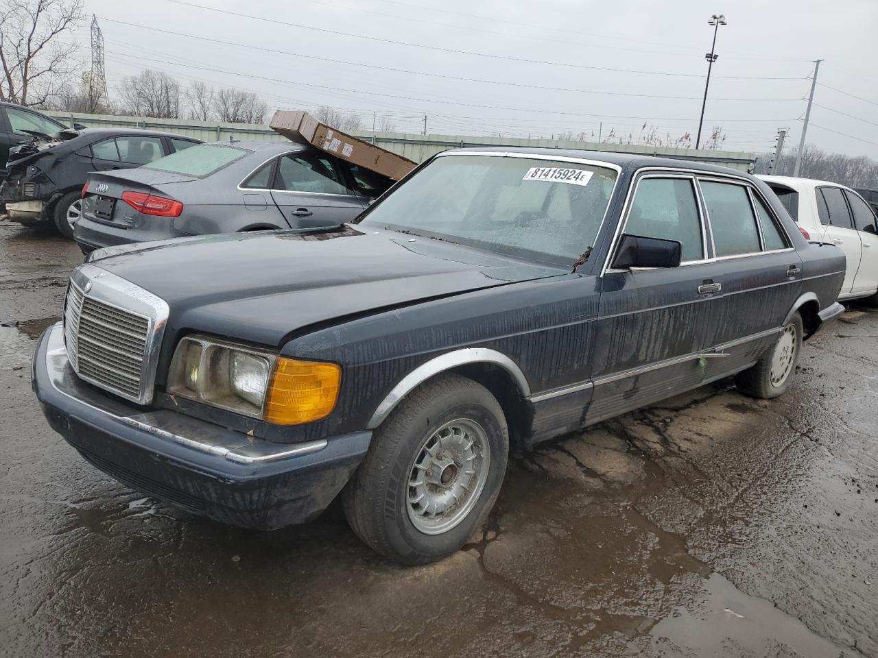 1984 Mercedes-Benz 500, VIN WDBCA37A8EA078956 — Stripped