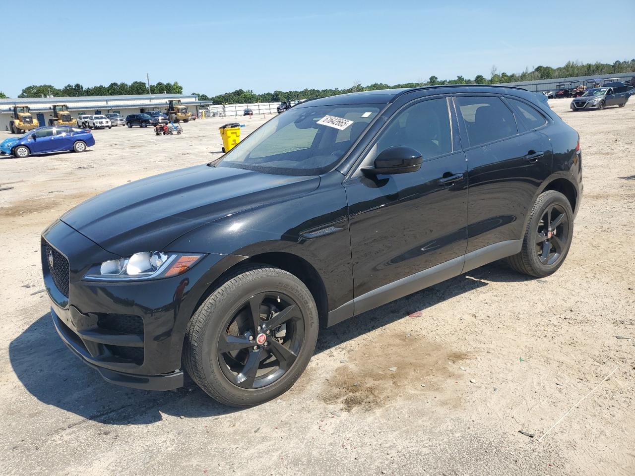 2020 Jaguar F-Pace 25t Premium, VIN SADCJ2FX2LA653703 — Rear end